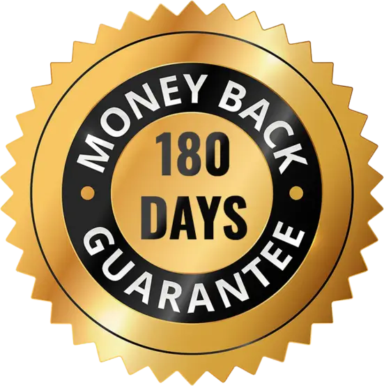 Memo Boost Pro 60-day money-back guarantee badge
